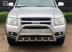 Ford Ranger 2006+ Off Road Krom Karterli Ön Koruma Ön Tampon Koruma Demiri Informplus AQM4WD