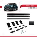 Peugeot 2008 (A94) 2013-2019 Arası ile Uyumlu BASIC Model Ara Atkı Tavan Barı Siyah 2 Adet