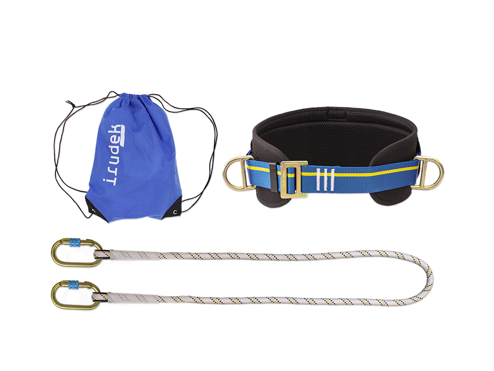 Irudek Pirineos Light Emniyet Kemeri ve Lanyard Seti