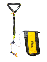 Irudek Rk3 Rescue Kit 50m Halatlı Haulerbiner 105cm + D4 + CTA01 Kurtarma Seti