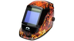 Pyramex Autodarkening welding helmet-manual 98x87mm-glossy black  Kaynak Başlığı EWHAM3030GB