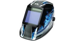 Pyramex Autodarkening welding helmet-manual 98x87mm-Fire Metal  Kaynak Başlığı EWHAM3030FM