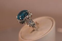 Turquoise stone ring