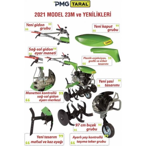 Taral 23m PMG178 Dizel İpli Çapa Makinesi