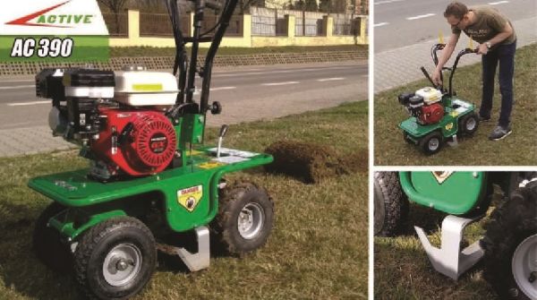 Active AC 390 4WD Benzin Motorlu Çim Kalıp Kesme Makinesi
