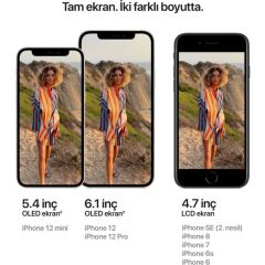 iPhone 12 Mini 128 GB Cep Telefonu (Apple Türkiye Garantili)KIRMIZI