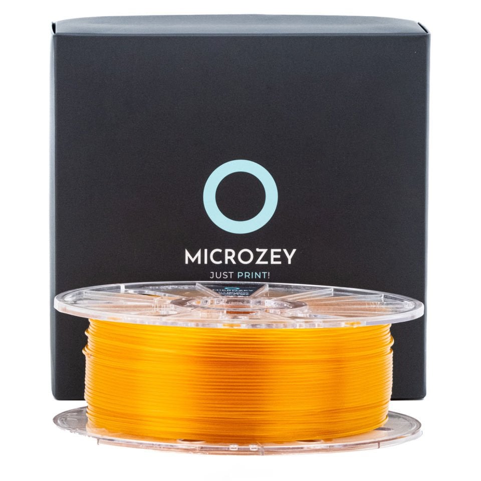 MICROZEY PLA PRO HYPER SPEED TRANSPARAN SARI   1.75 mm - 1000 Gr