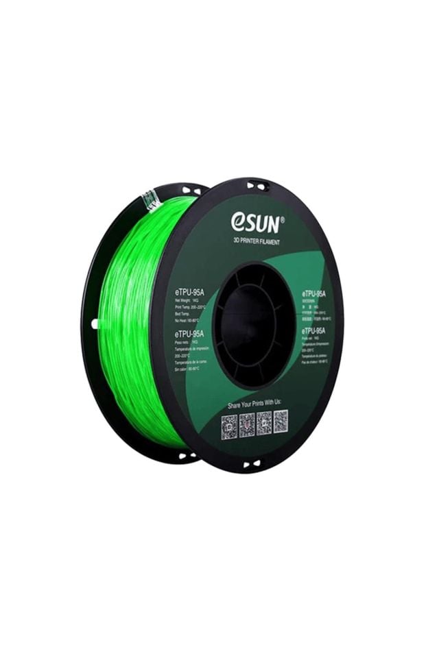 Esun Etpu-95A Filament Transparan Yeşil