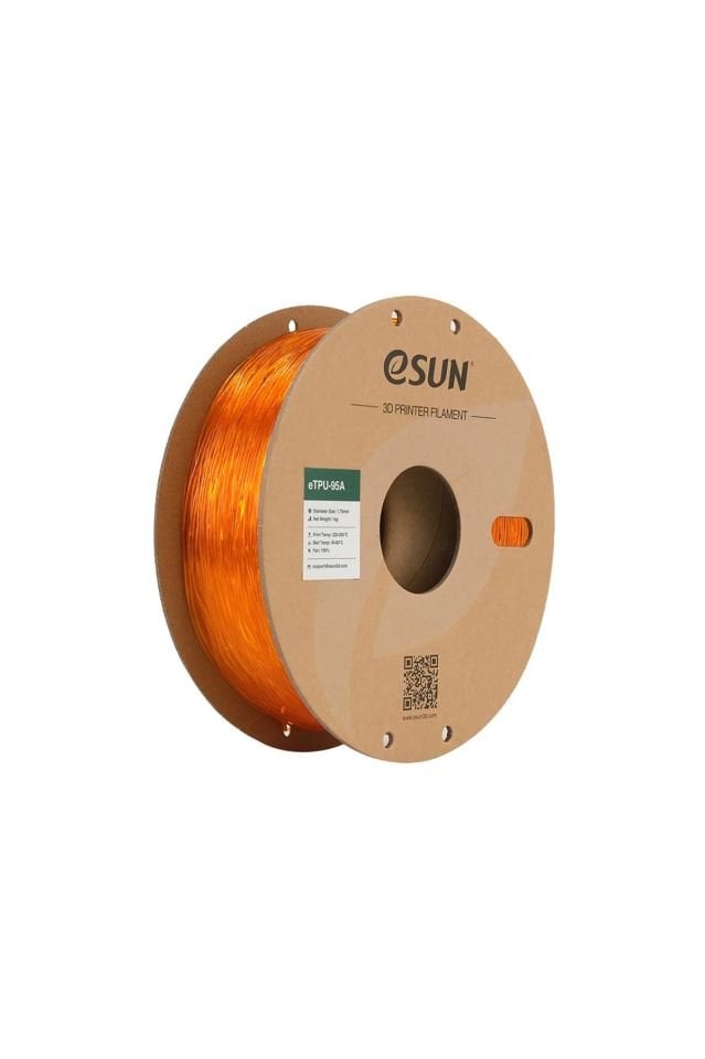 Esun Etpu-95A Filament Transparan Cam Turuncu