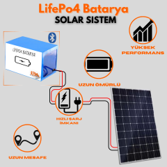 Solar Sistem 48V 280AH Lifepo4 Batarya