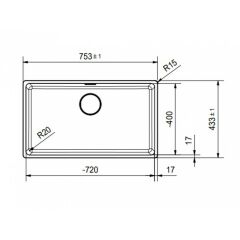 Franke Maris MRG 110-72 Stone Grey Eviye