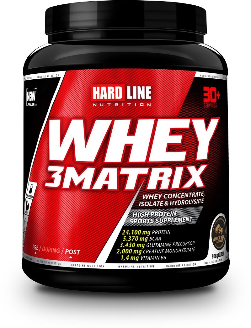 Hardline Whey 3 Matrix 908 Gr