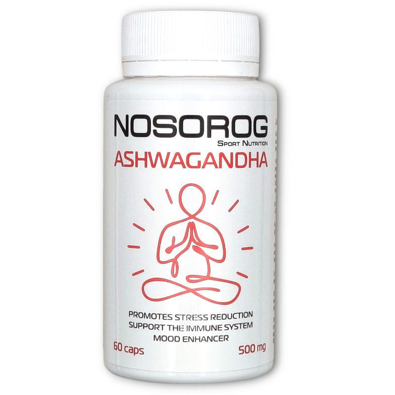 Nosorog Ashwagandha 500 Mg 60 Kapsül