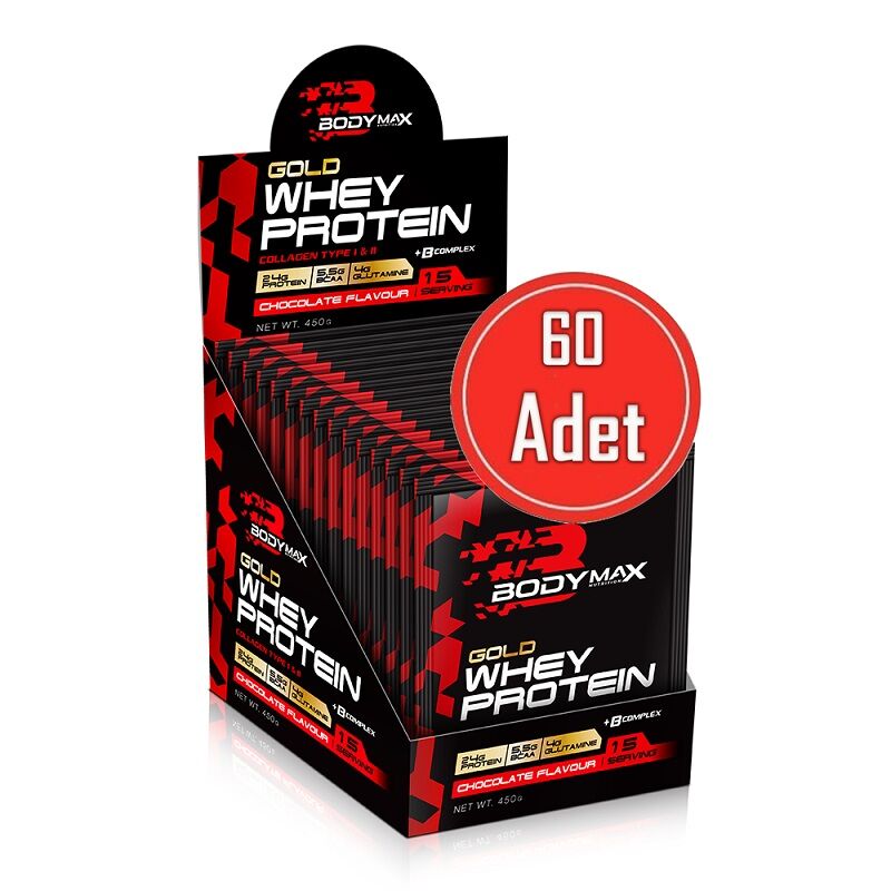 Bodymax Gold Whey Protein Tozu 30 Gr 60 Paket