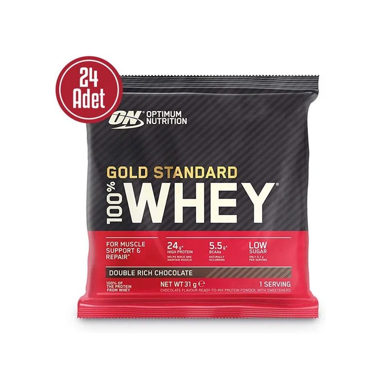 Optimum Gold Standard Whey 30.4 Gr Tek Kullanımlık 24 Adet