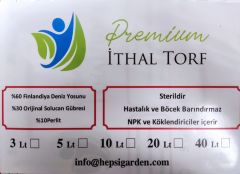 PREMİUM İTHAL TORF   / TOHUM ÇİMLENDİRME TOPRAĞI