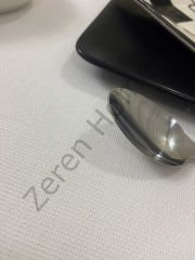 Zeren Home Keten Görünümlü Dertsiz Etamin Masa Örtüsü Beyaz