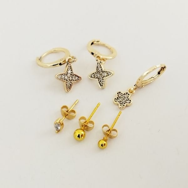 6 LI KOMBİN KÜPE SETİ  V8