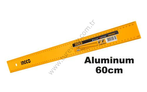 ALÜMİNYUM CETVEL 60CM