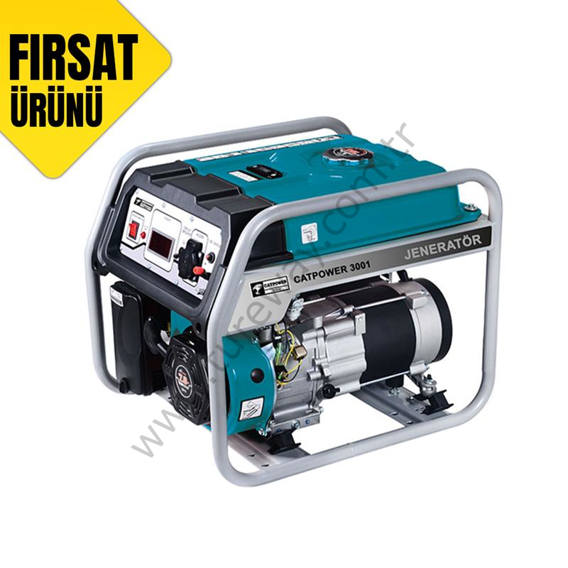 BENZİNLİ JENERATÖR 7.5 HP 3.0KWA