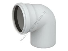 PVC 3.2 DİRSEK 125X87