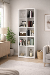 Alesta Life 10 Gözlü Kitaplık | Şık ve Dayanıklı Kitaplık Modeli