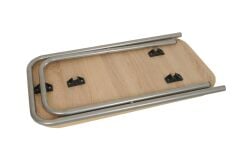 Alesta Life Katlanır Mutfak Masası, Piknik Masası, Kamp Masası, Plaj Masası, Balkon Masası, Bahçe Masası, Tavla Masası 40x70 cm