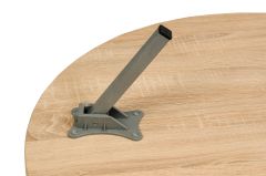 Alesta Life 80 Cm Beyaz Desenli Katlanabilir Yer Sofrası | Oyun Masası & Hamur Açma Tahtası