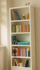 Alesta Life 5 Raflı Kitaplık | Modern & Dekoratif Kitaplık