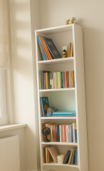 Alesta Life 5 Raflı Kitaplık | Modern & Dekoratif Kitaplık