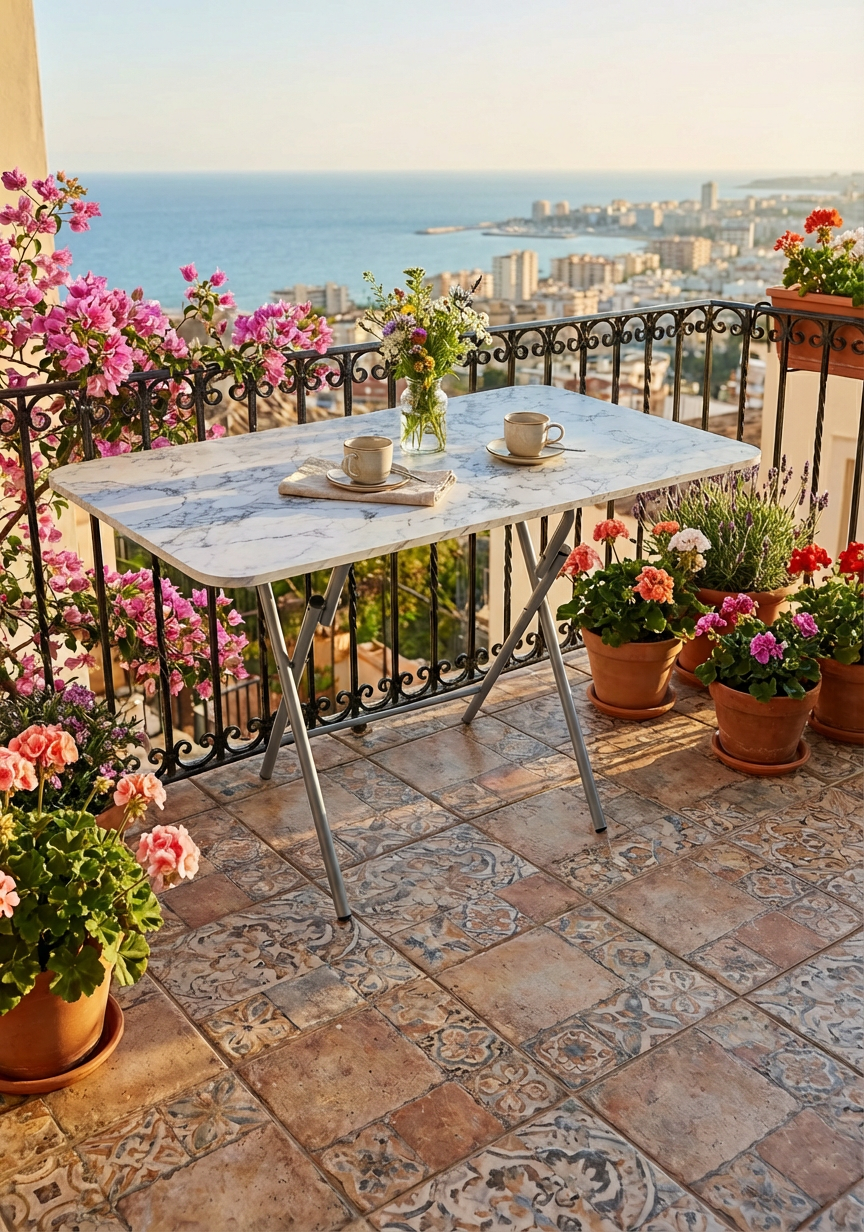 Alesta Life Katlanabilir Masa 70x110 cm