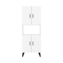 Alesta Life 4 Kapaklı Bölmeli Çok Amaçlı Dolap | Mutfak & Depolama Dolabı