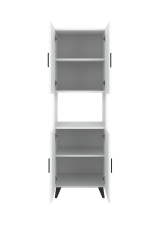 Alesta Life 4 Kapaklı Bölmeli Çok Amaçlı Dolap | Mutfak & Depolama Dolabı