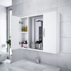 Alesta Life Aynalı Banyo Dolabı | Şık ve Fonksiyonel Duvar Tipi Banyo Dolabı