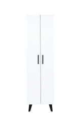 Alesta Life 2 Kapaklı 8 Raflı Çok Amaçlı Dolap | Mutfak, Banyo, Kiler Dolabı