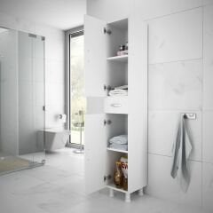 Alesta Life 2 Kapaklı Çekmeceli Çok Amaçlı Mutfak Banyo Düzenleyici Dolap