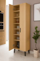 2 Kapaklı 8 Raflı Mutfak Dolabı | Banyo Dolabı | Kiler Dolabı - Sonomo