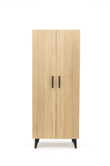 2 Kapaklı 4 Raflı Mutfak Dolabı | Banyo Dolabı | Kiler Dolabı - Sonomo