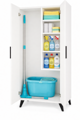 TEMIZLIK DOLABI 160*60*37,7 BEYAZ