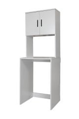 Alesta Life Çamaşır Makinesi Dolabı | Makine Üstü Düzenleyici Banyo Dolabı