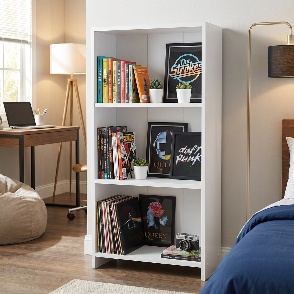 Alesta Life 3 Raflı/Gözlü Kitaplık