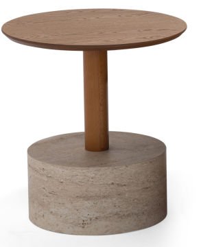 STORK MEŞE TRAVERTEN YAN SEHPA