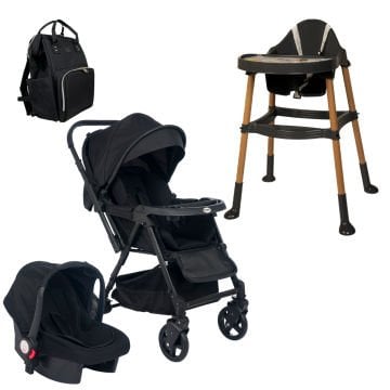 Joell Trendy Bebek Arabası & Mama Sandalyesi & Puset & Çanta