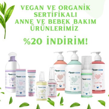 Baby icon Yeni Doğan Köpük Şampuanı - Konak Önleyici