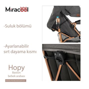 Miracool Rival Hopy Baston Bebek Arabası