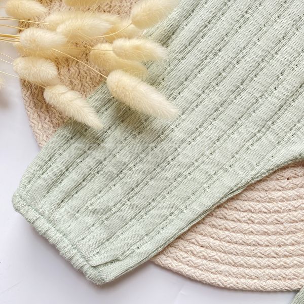 CHARM FİSTO BEBE YAKA DETAYLI BADİLİ TULUM SETİ