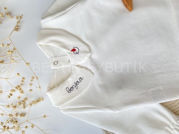 Bonjour Bebek Yaka 3’Lü Kot Jile
