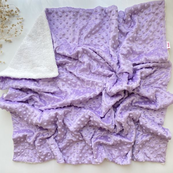 LİLA ÇİFT KATLI WELSOFT NOHUT BATTANİYE 85x90