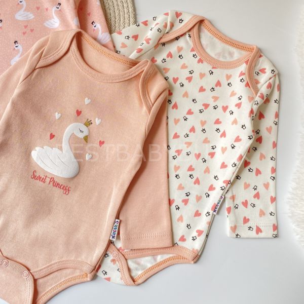 SWEET PRİNCESS KUĞU DETAYLI 3’LÜ ZIBIN SET
