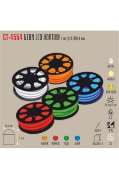Cata CT-4554 Günışığı 220 Volt  Neon Led